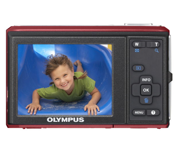 Olympus APARAT FOT OLYMPUS FE-47 R nowośćkolor czerwony 14 Mpix, 5x - 1410639 - zdjęcie 3